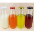 glass milk bottle manufacturer with metal cap